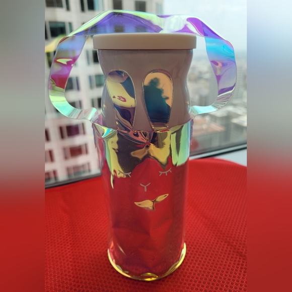 Starbucks 12oz stainless steel tumbler w/ carrying bag NWOT - Picture 3 of 8